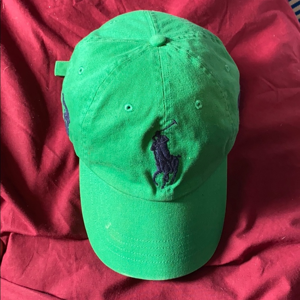 Green Ralph Laurent Polo Hat